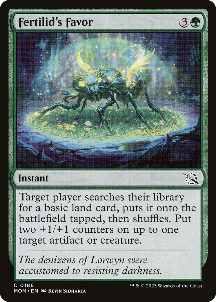 Fertilid's Favor (MOM-186) (Foil)
