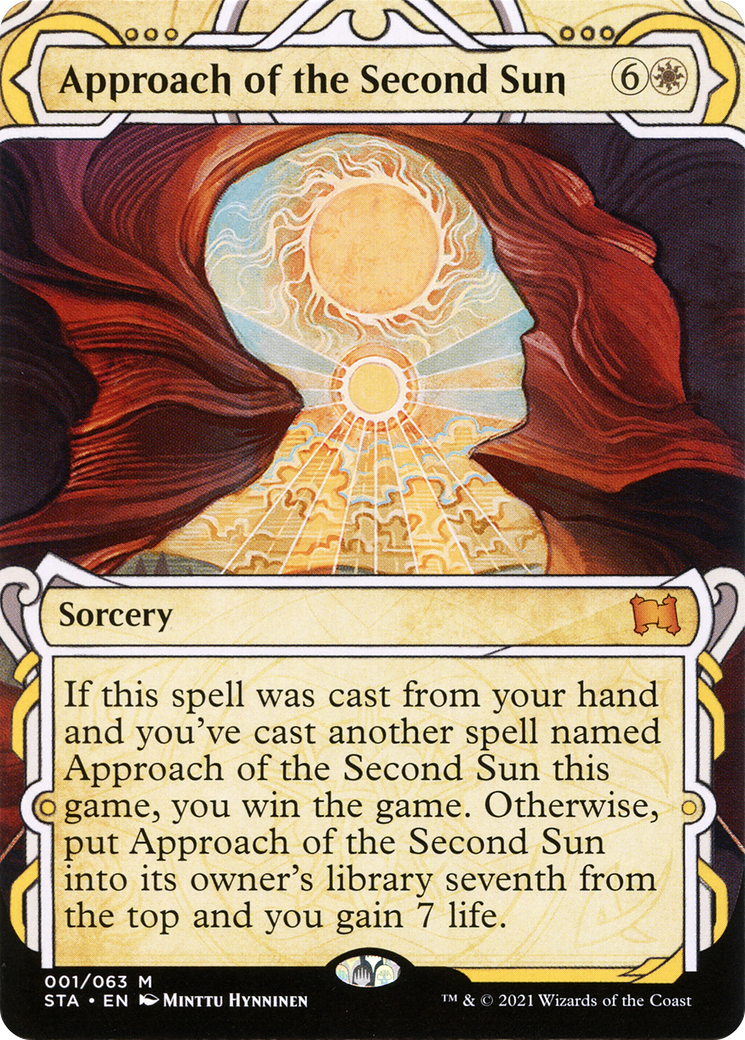 Approach of the Second Sun (STA-001) (Showcase) (Borderless) (Foil)