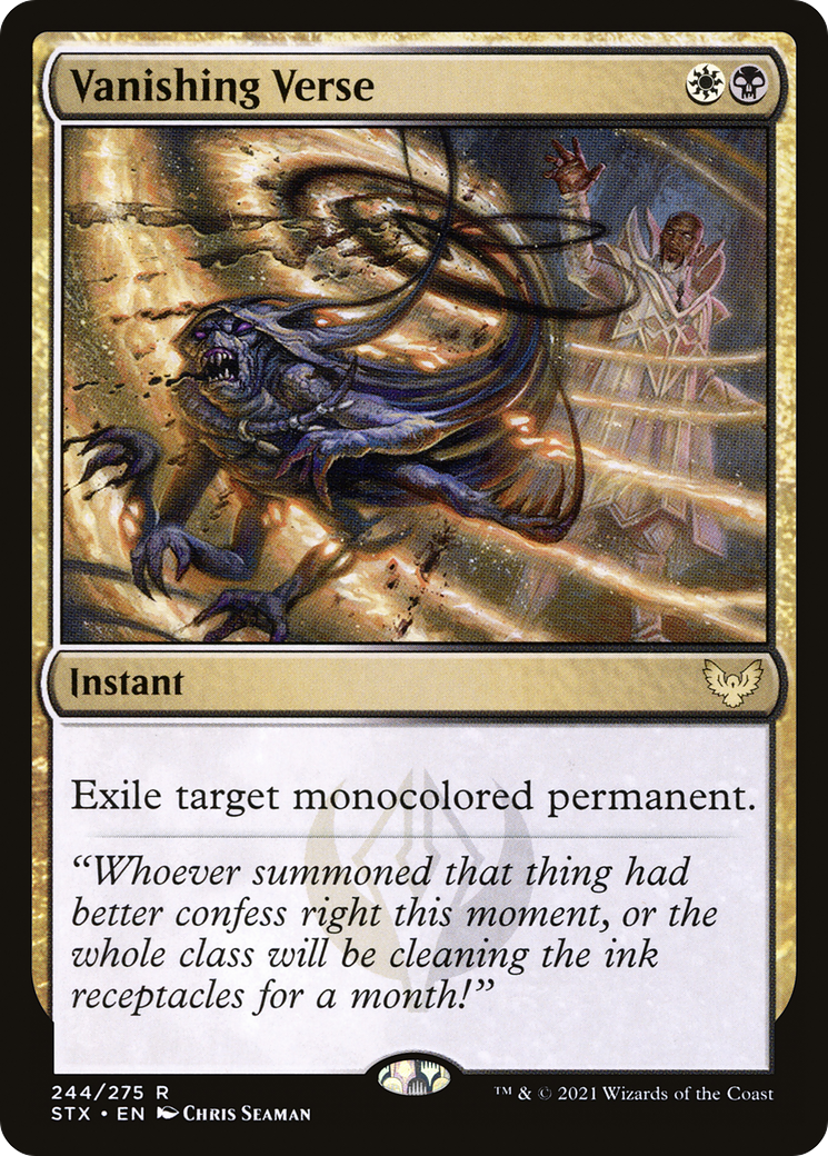 Vanishing Verse (STX-244) (Foil)