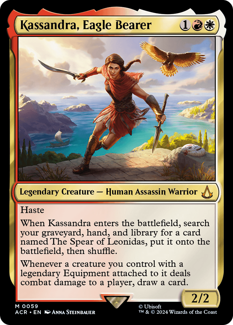 Kassandra, Eagle Bearer (ACR-059) (Foil)