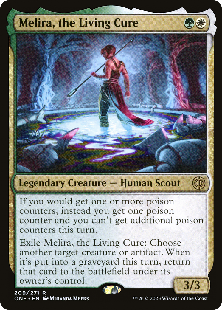 Melira, the Living Cure (ONE-209) (Foil)