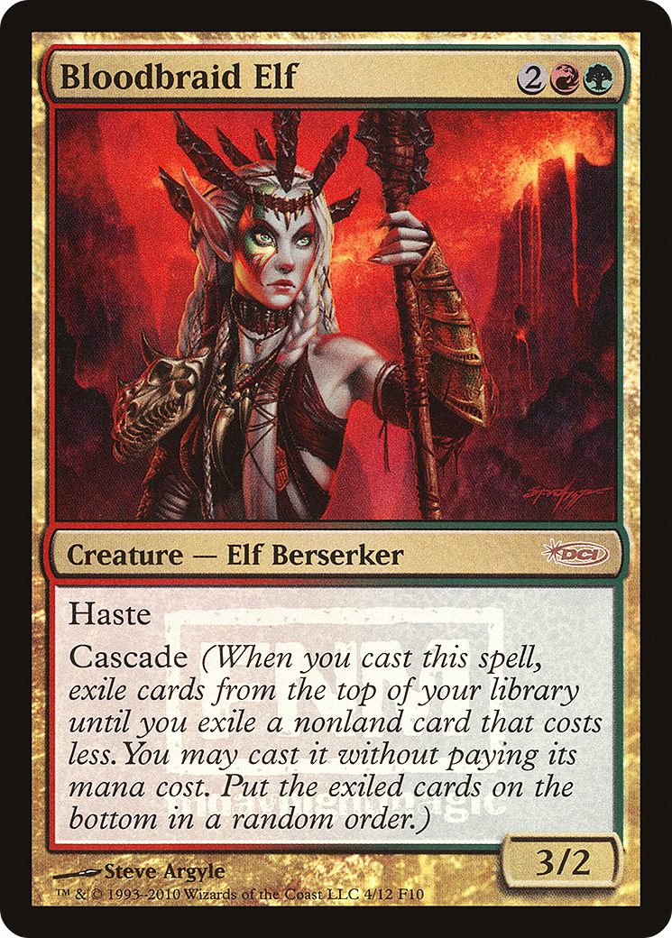 Bloodbraid Elf (FNM-004) (Foil)