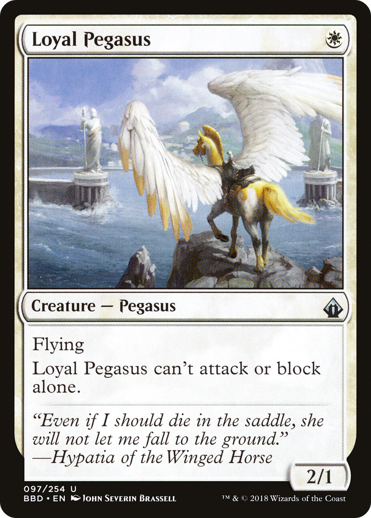 Loyal Pegasus (BBD-097) (Foil)