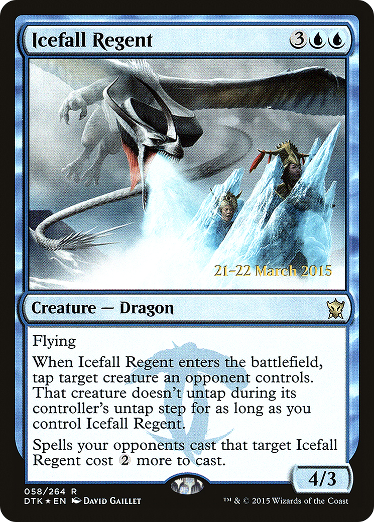 Icefall Regent (PRE-58S) (Foil)