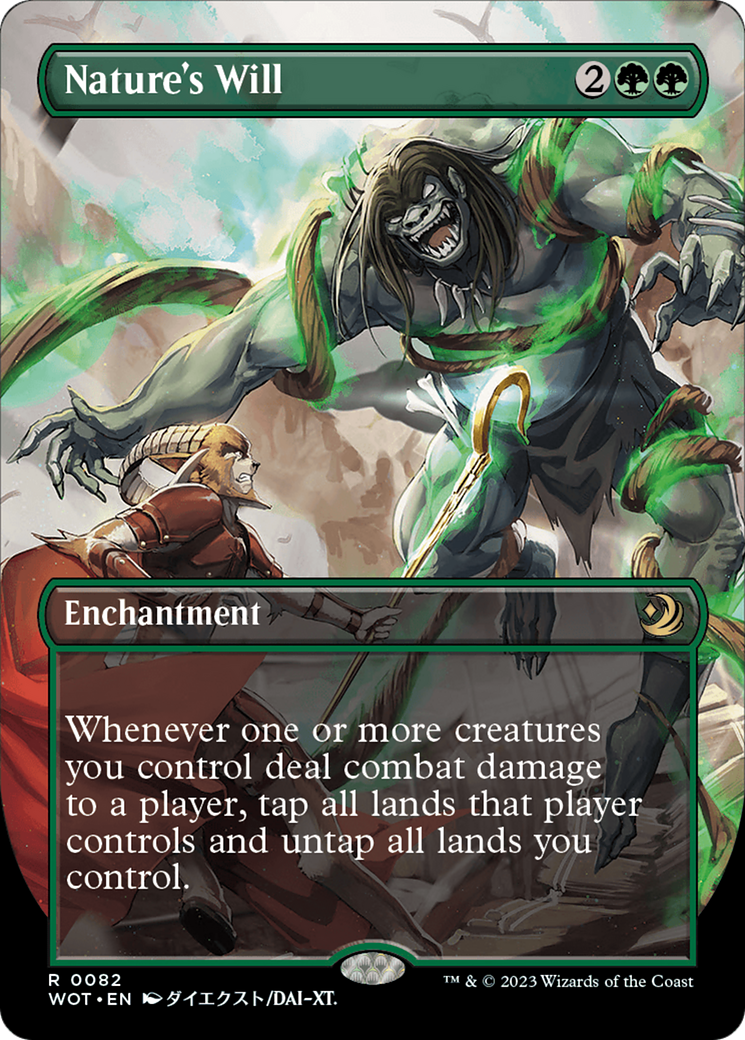 Nature's Will (WOT-082) (Borderless) (Foil)