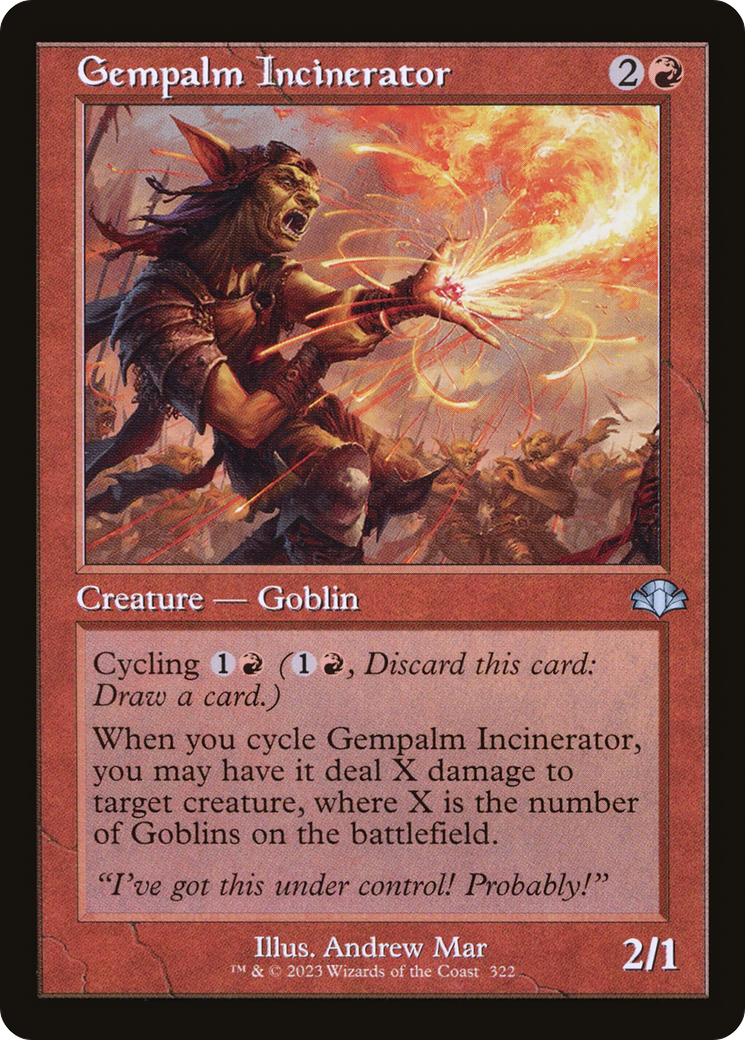 Gempalm Incinerator (DMR-322) (Foil)