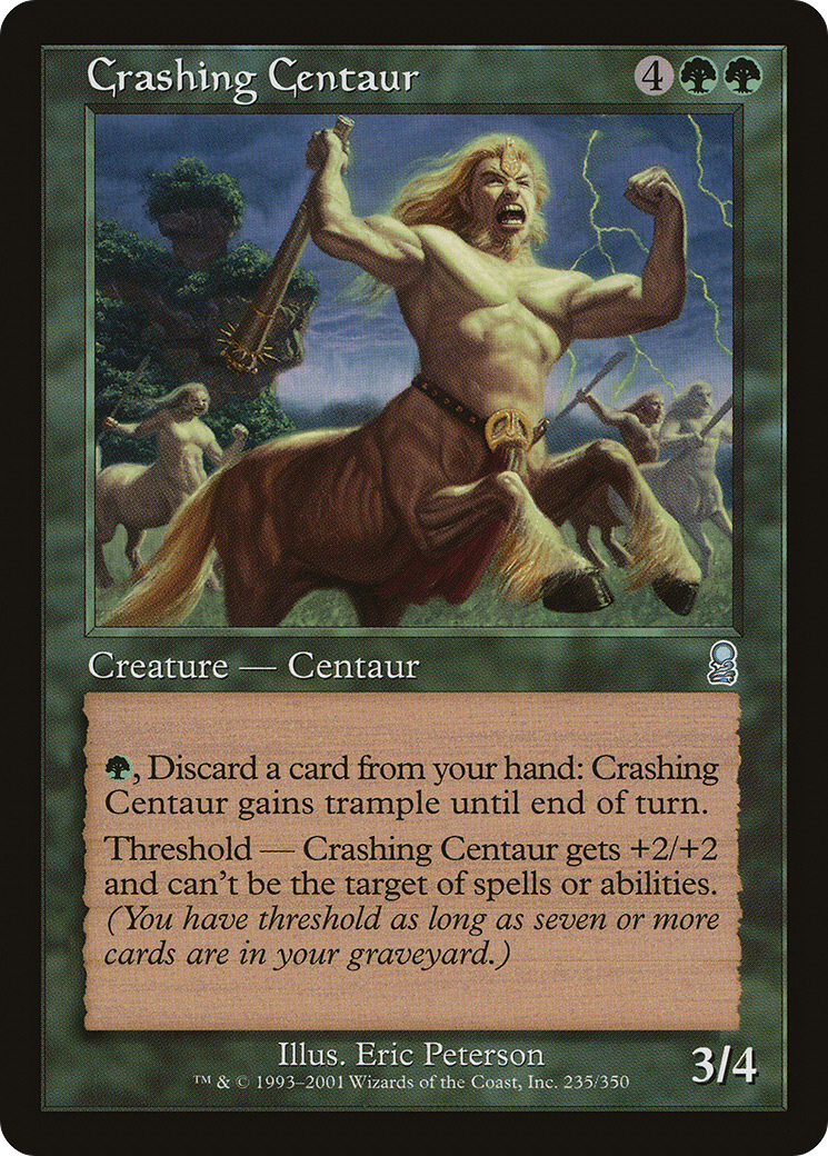 Crashing Centaur (ODY-235) (Foil)