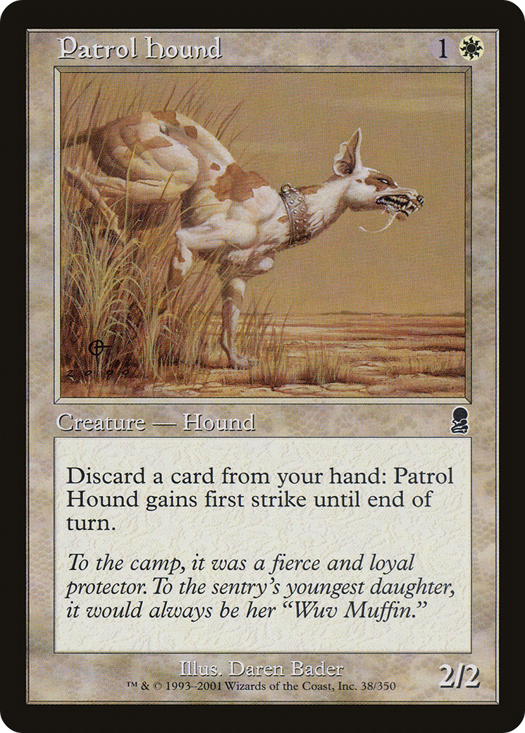Patrol Hound (ODY-038) (Foil)