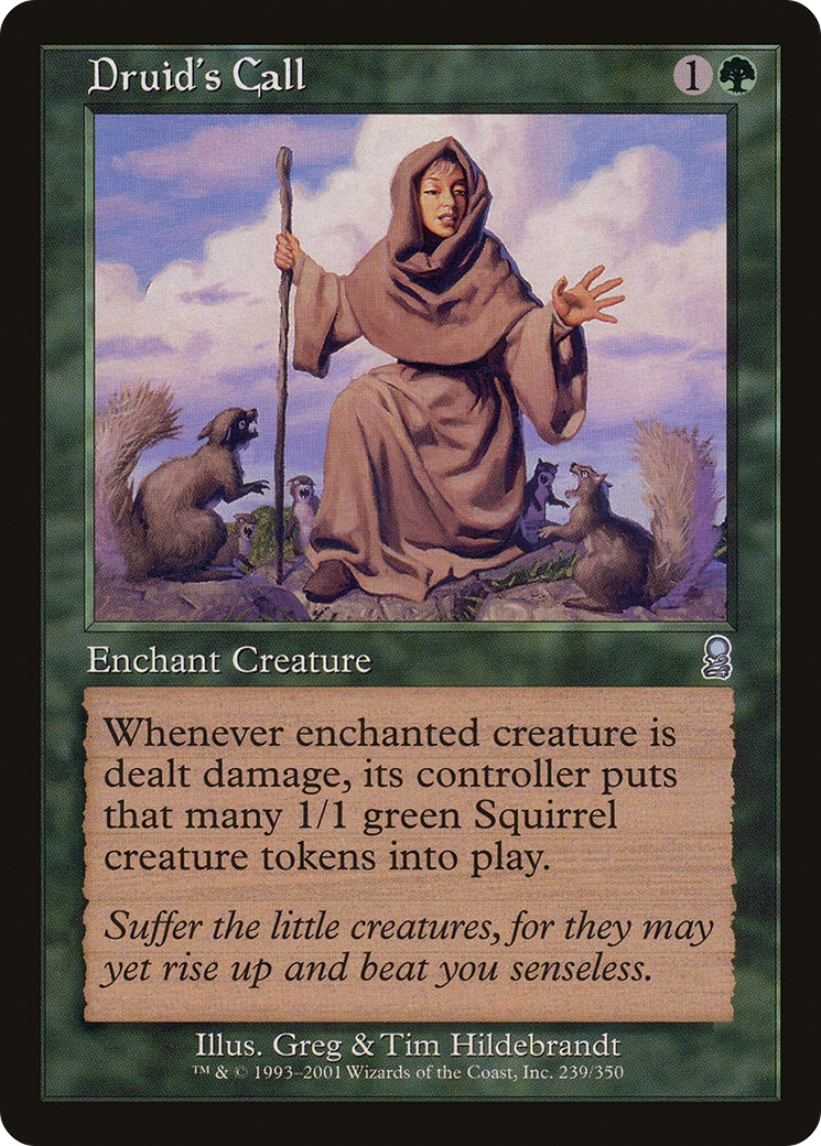 Druid's Call (ODY-239) (Foil)