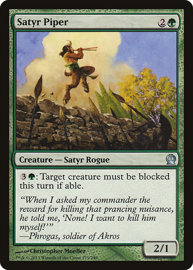 Satyr Piper (THS-175) (Foil)
