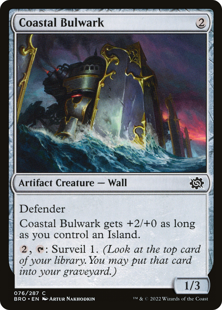 Coastal Bulwark (BRO-076) (Foil)
