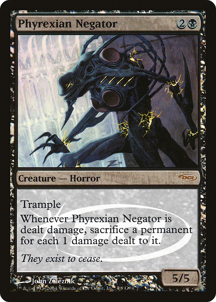 Phyrexian Negator (JDG-004) (Foil)