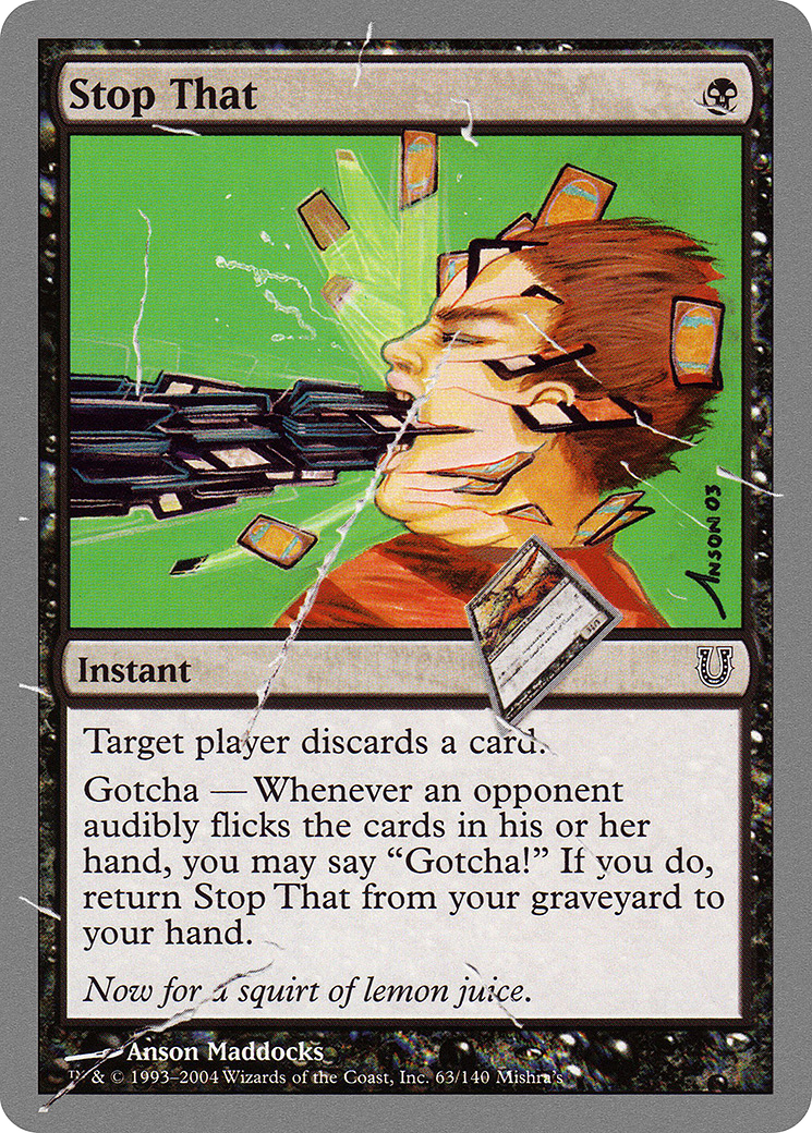 Stop That (UNH-063) (Foil)