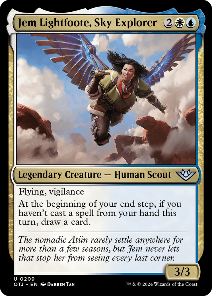Jem Lightfoote, Sky Explorer (OTJ-209) (Foil)