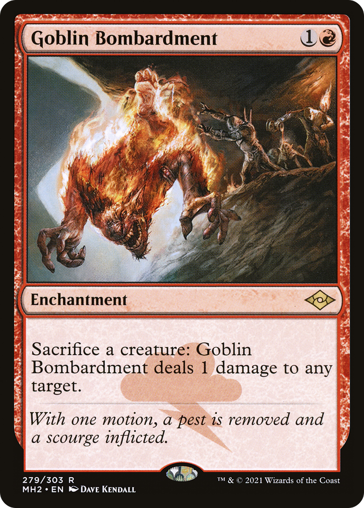 Goblin Bombardment (MH2-279) (Foil)