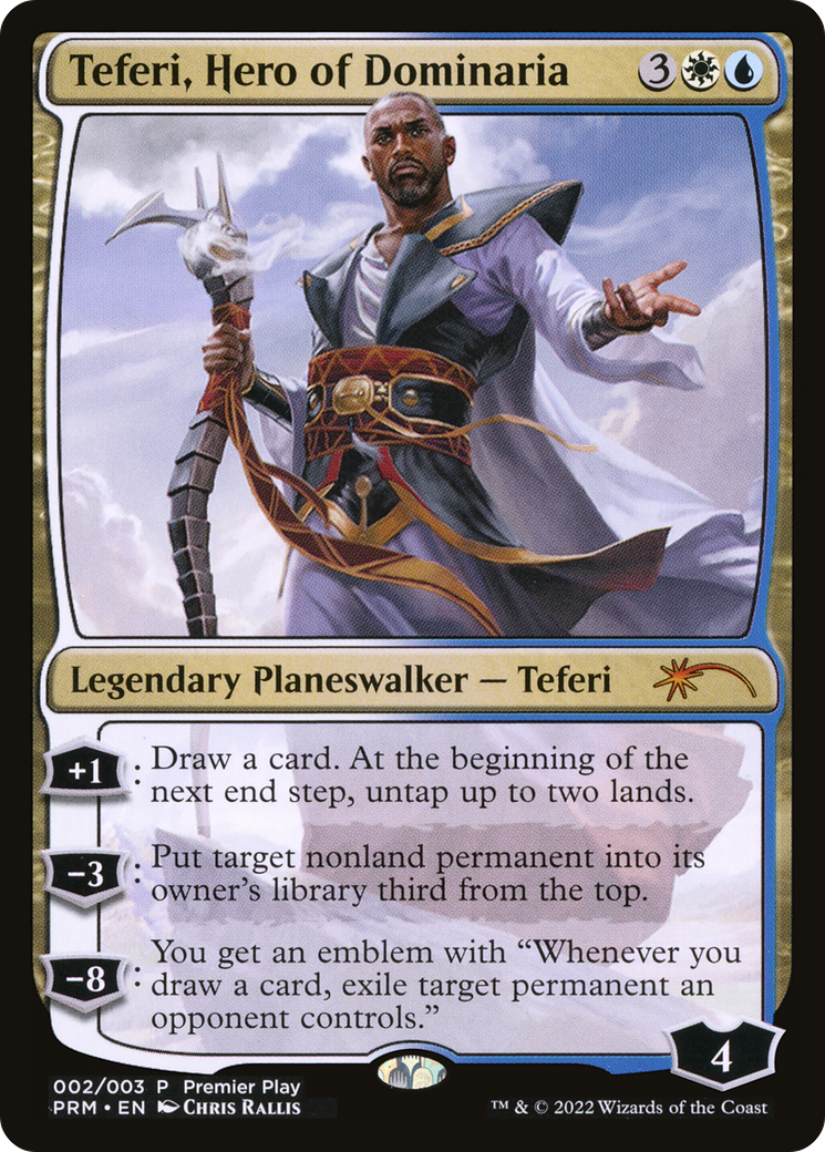 Teferi, Hero of Dominaria (PTP-2022-2)