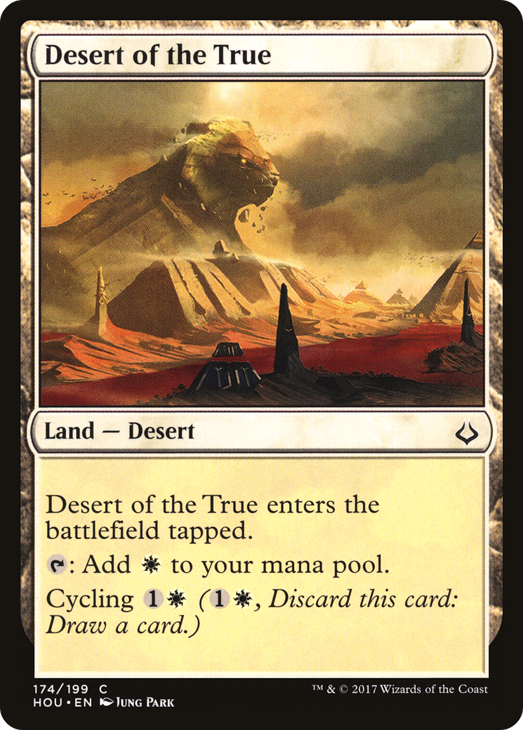 Desert of the True (HOU-174) (Foil)