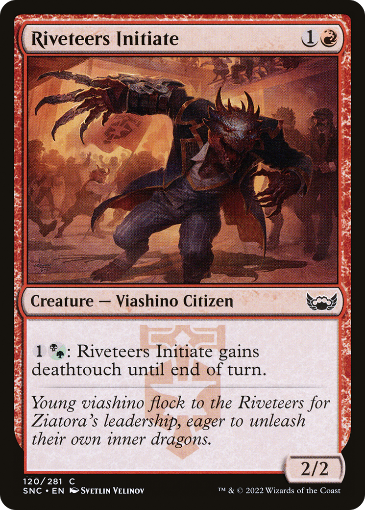 Riveteers Initiate (SNC-120) (Foil)