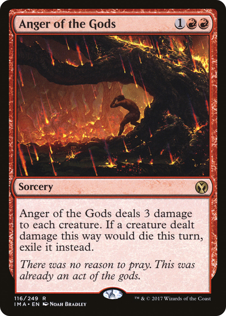 Anger of the Gods (IMA-116) (Foil)