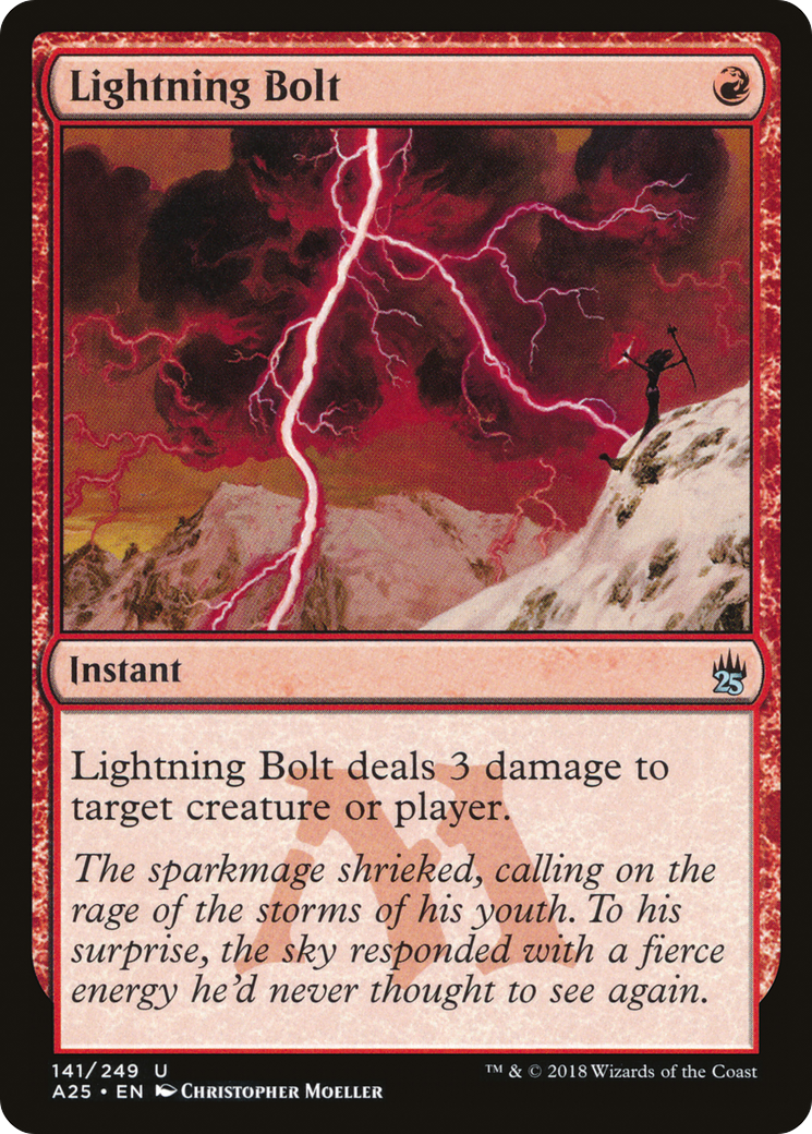 Lightning Bolt (A25-141) (Foil)