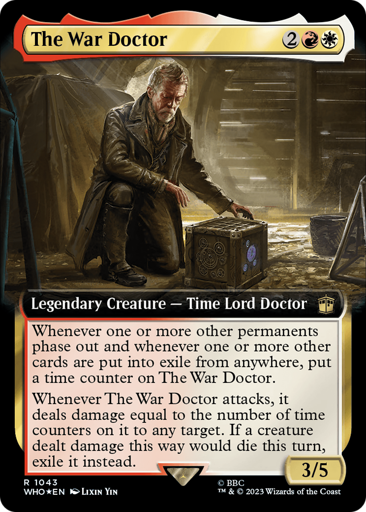The War Doctor (WHO-1043) (Extended Art) (Surge) (Foil)