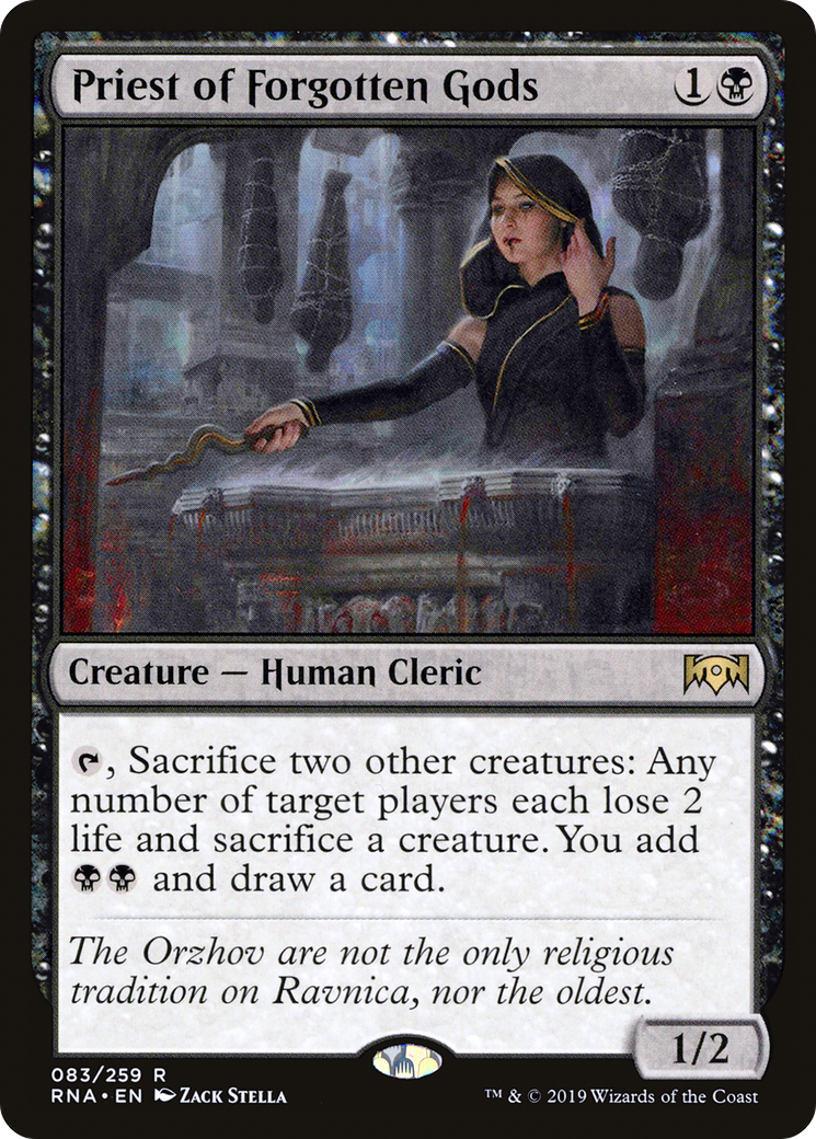 Priest of Forgotten Gods (RNA-083) (Foil)