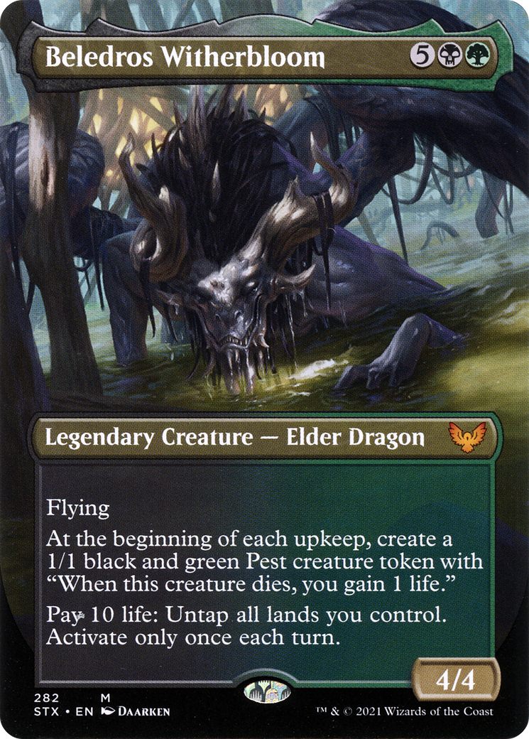 Beledros Witherbloom (STX-282) (Borderless) (Foil)