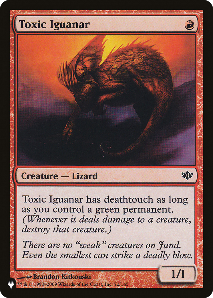 Toxic Iguanar (LIST-CON-72)