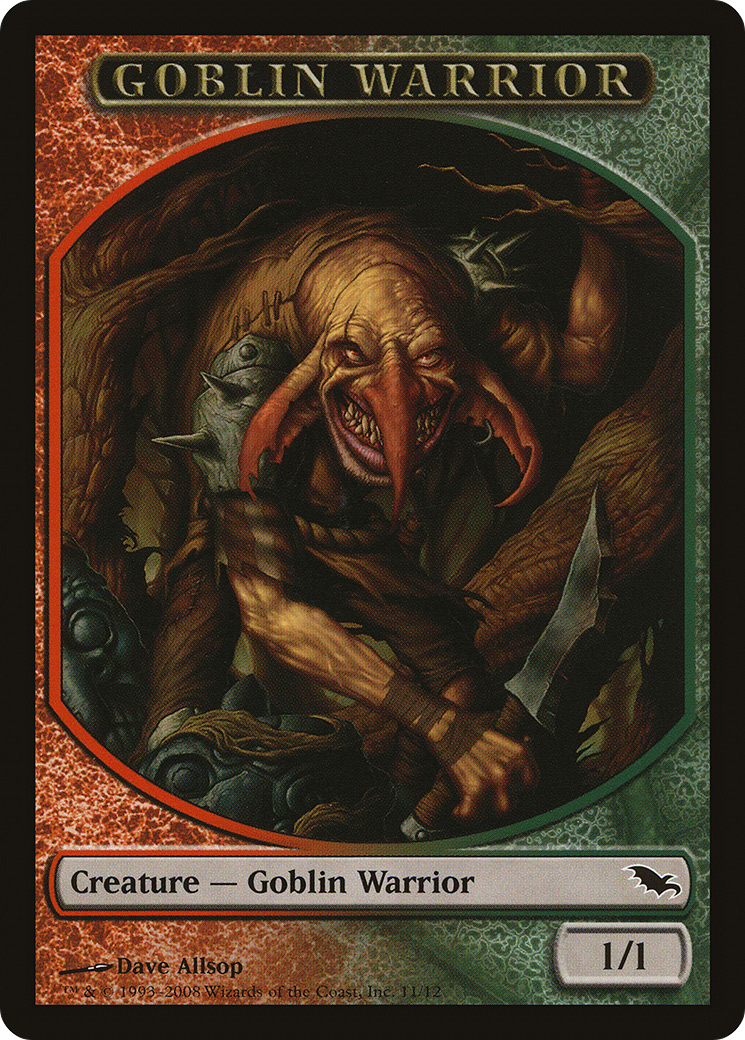 Goblin Warrior Token (SHM-011)