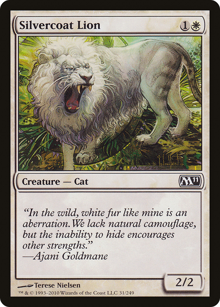 Silvercoat Lion (M11-031) (Foil)
