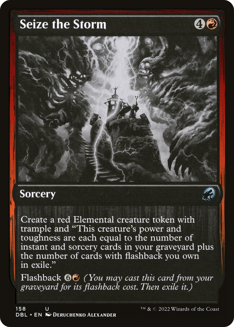 Seize the Storm (DBL-158) (Foil)