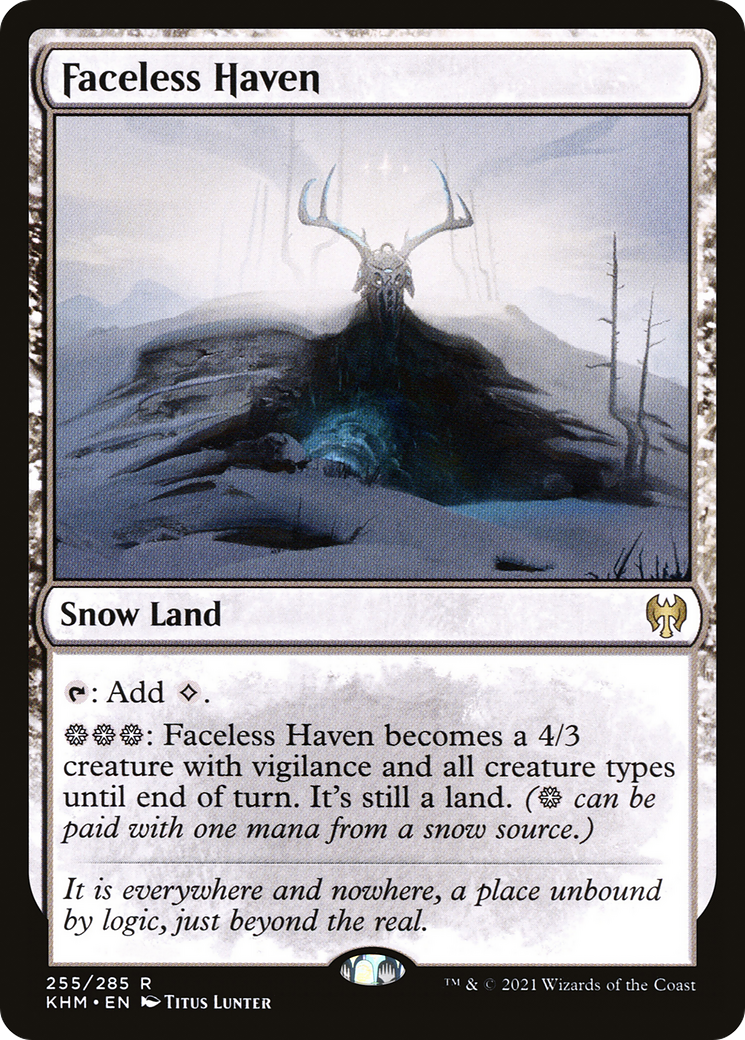 Faceless Haven (KHM-255) (Foil)