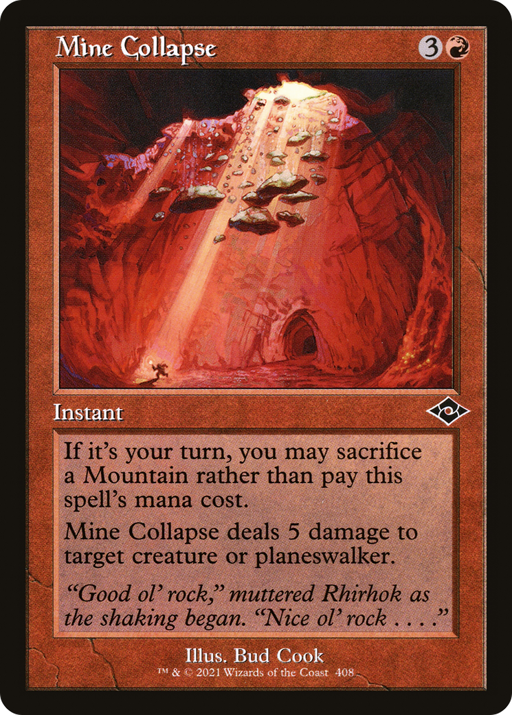 Mine Collapse (MH2-408) (Etched Foil)