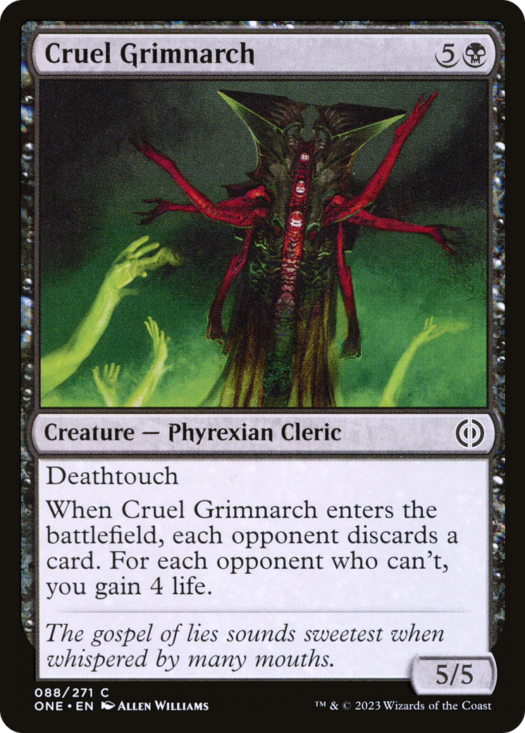Cruel Grimnarch (ONE-088) (Foil)