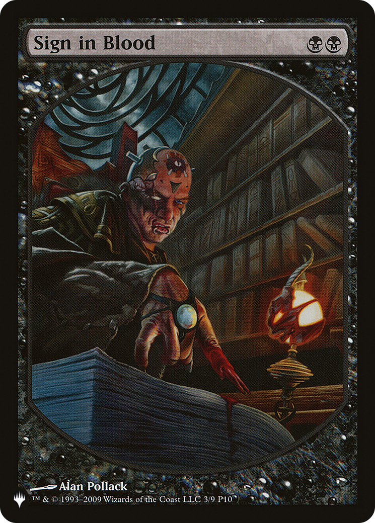 Sign in Blood (LIST-P10-3)