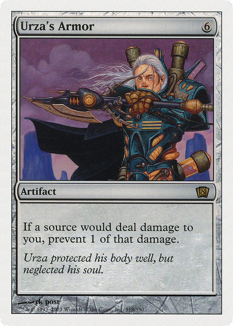 Urza's Armor (8ED-318★) (Foil)