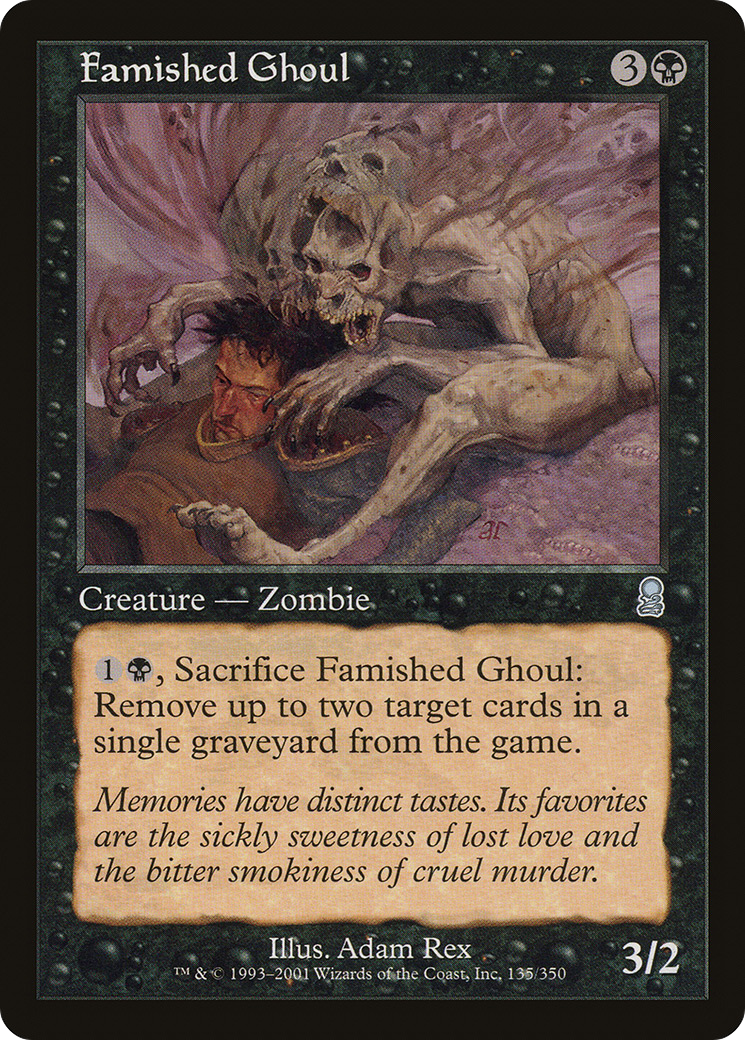 Famished Ghoul (ODY-135) (Foil)