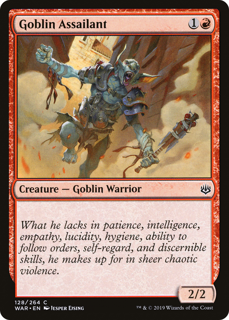 Goblin Assailant (WAR-128) (Foil)
