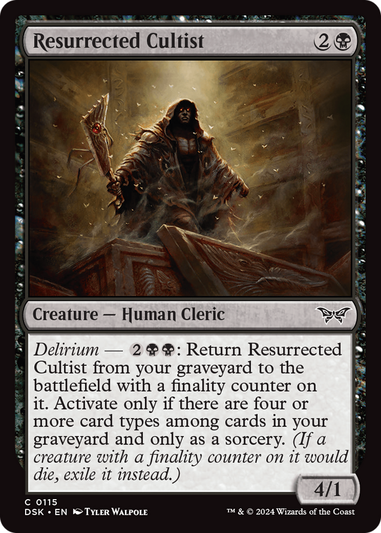 Resurrected Cultist (DSK-115) (Foil)