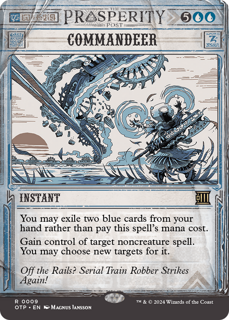 Commandeer (OTP-009) (Showcase) (Borderless)