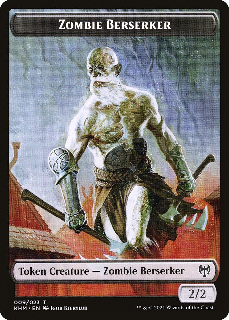 Zombie Berserker Token (TKHM-009)