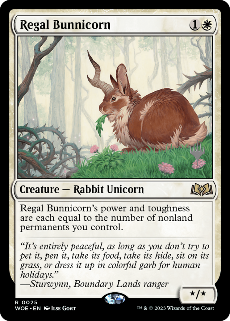Regal Bunnicorn (PPWOE-25P) (Foil)