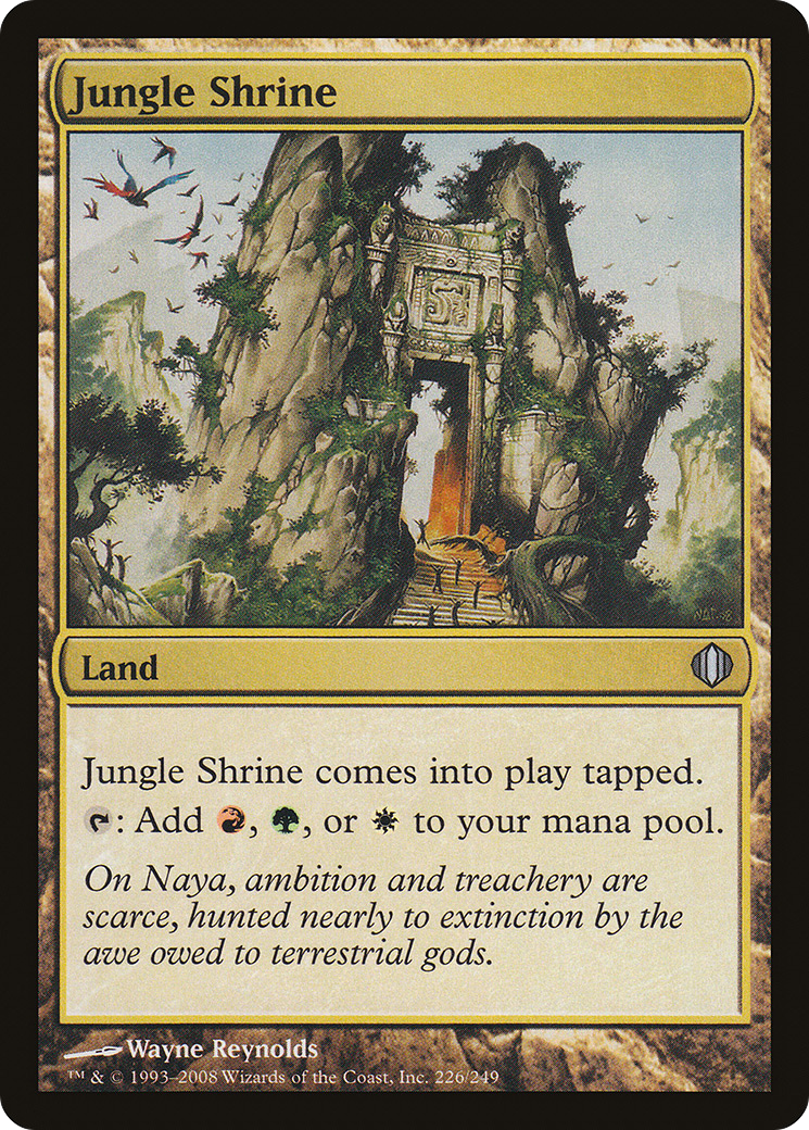 Jungle Shrine (ALA-226) (Foil)