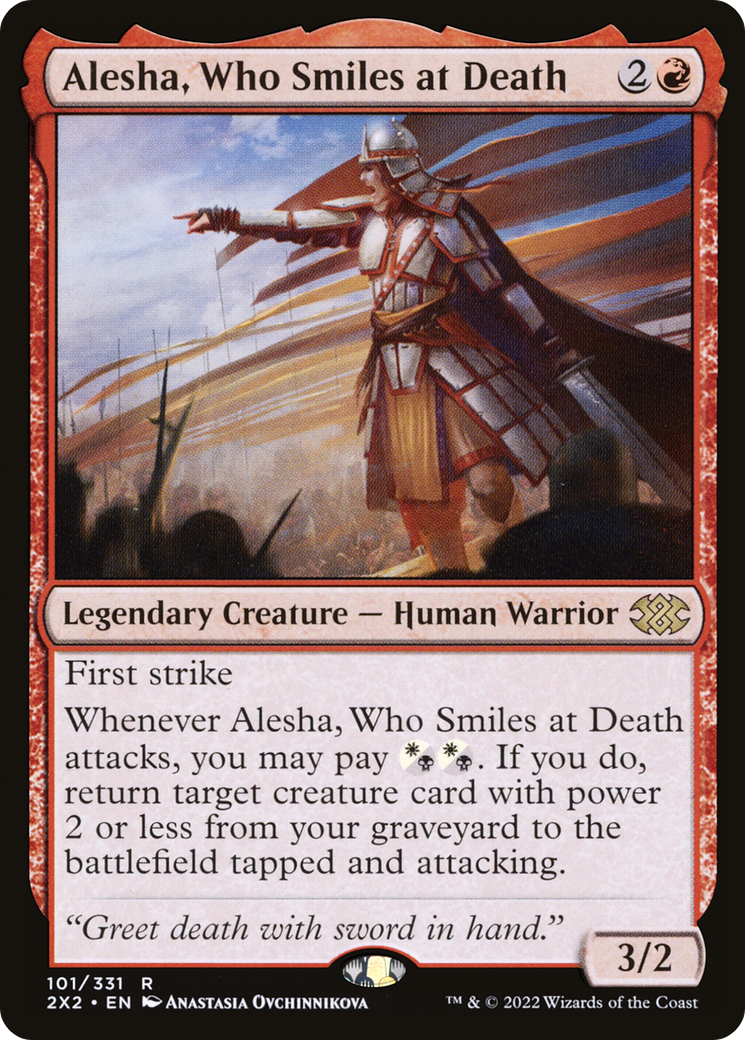 Alesha, Who Smiles at Death (2X2-101) (Foil)