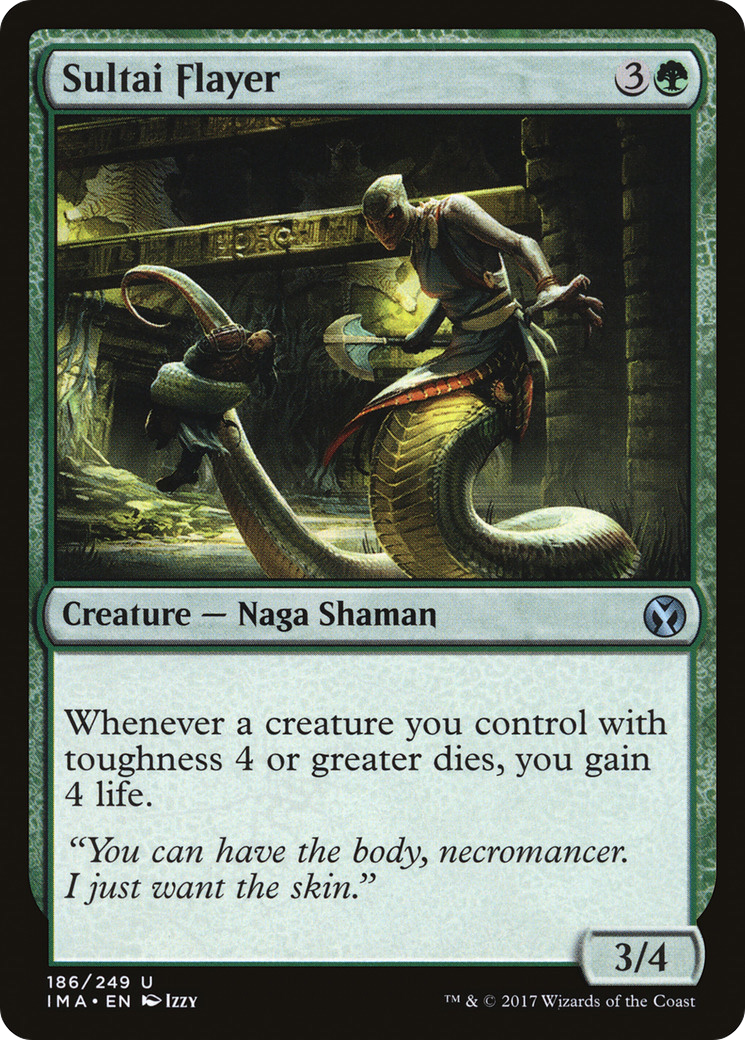 Sultai Flayer (IMA-186) (Foil)