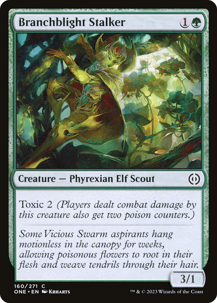 Branchblight Stalker (ONE-160) (Foil)