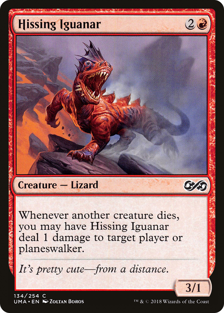 Hissing Iguanar (UMA-134) (Foil)