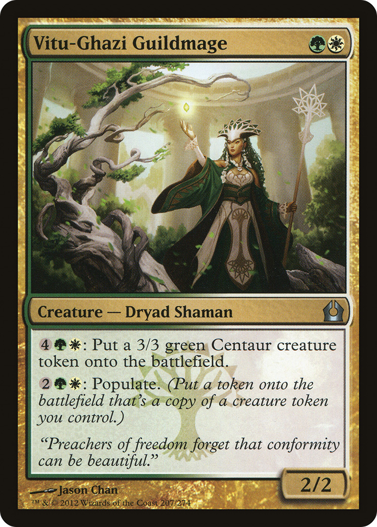 Vitu-Ghazi Guildmage (RTR-207) (Foil)