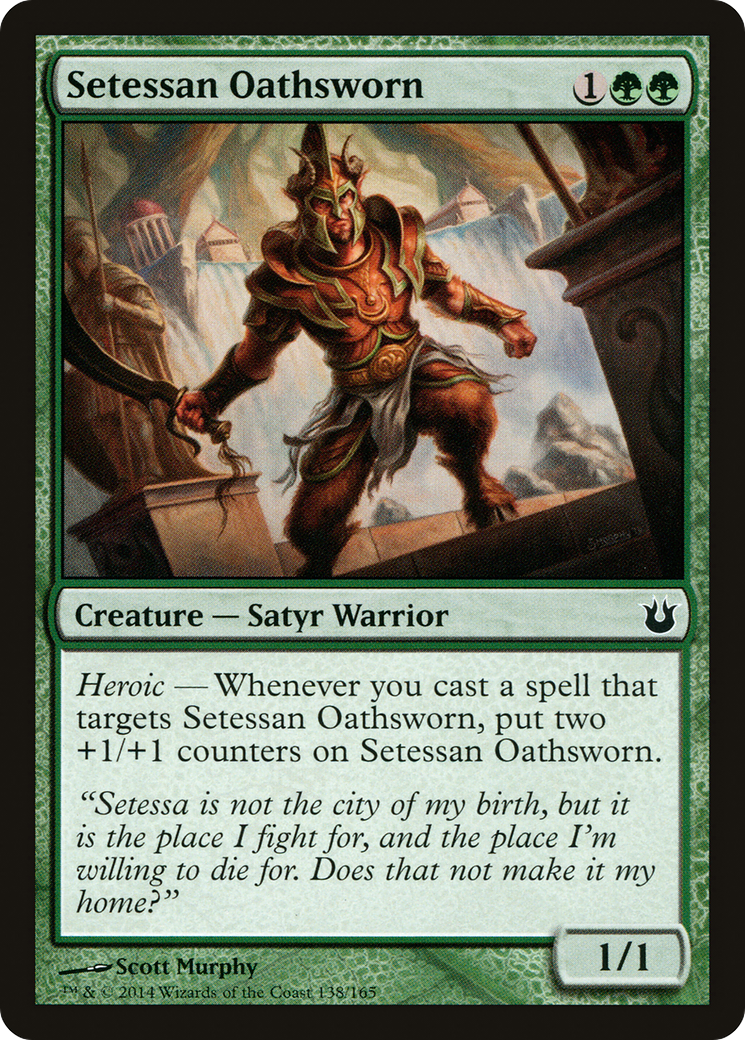 Setessan Oathsworn (BNG-138) (Foil)