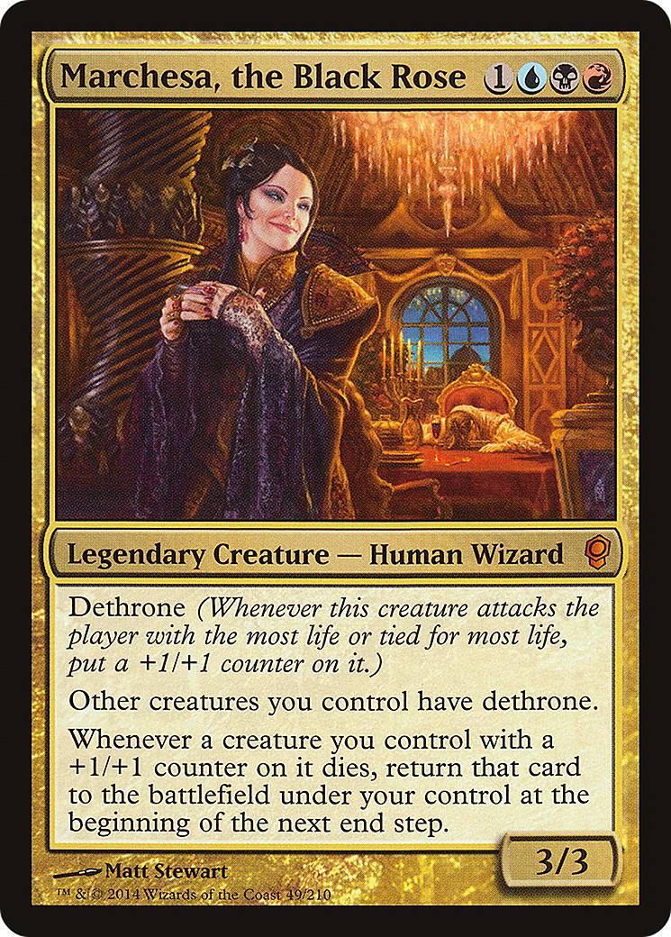 Marchesa, the Black Rose (CNS-049) (Foil)